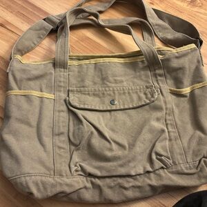 Canvas Tote Bag -with Front Pocket